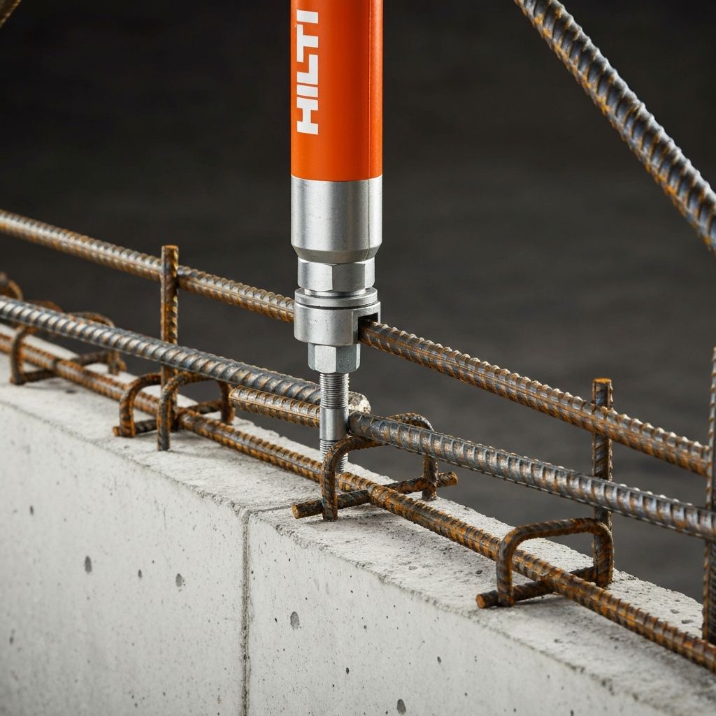 HILTI Steel Rebarring
