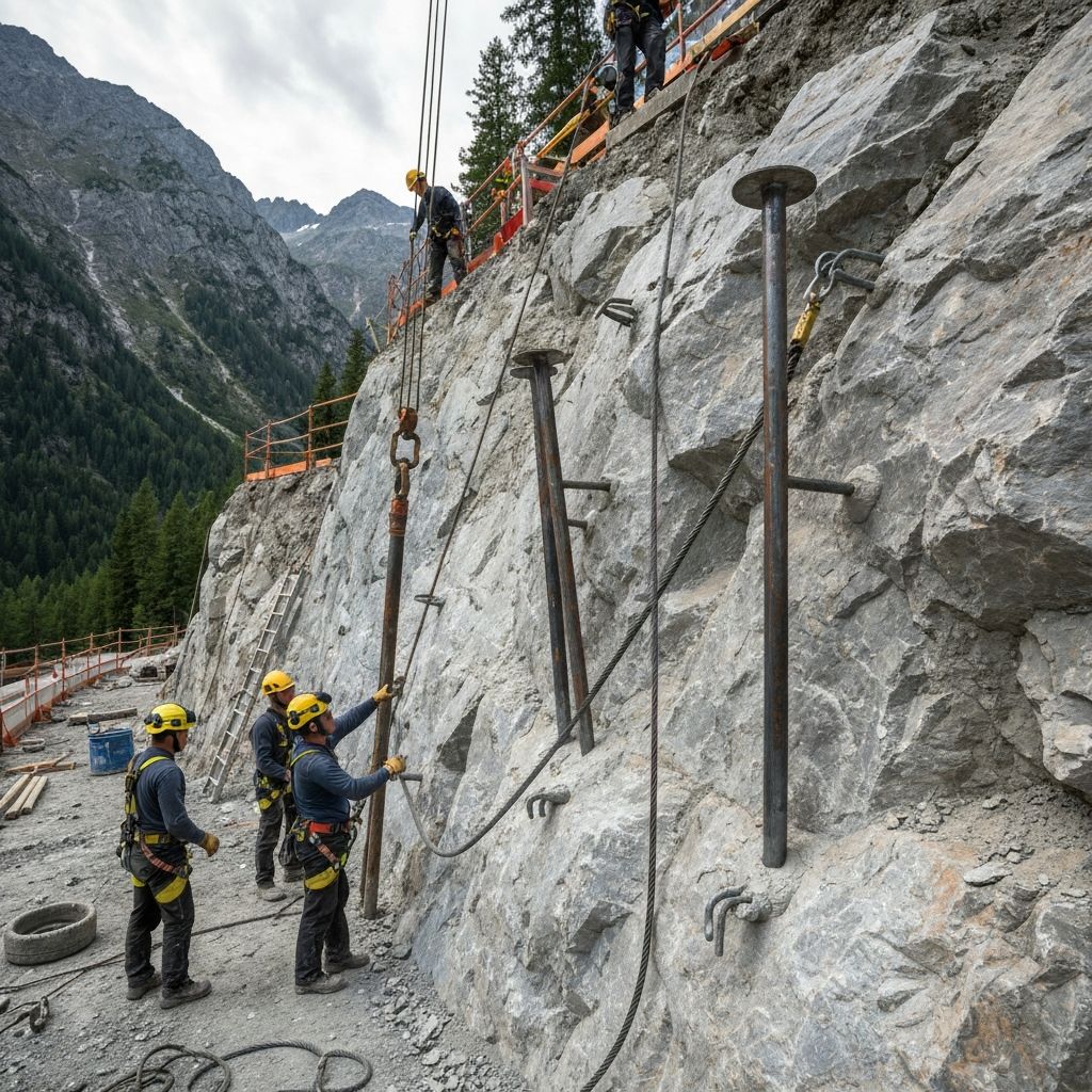 Rock Anchoring